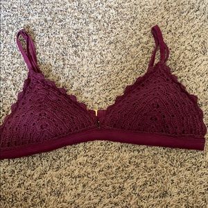 Triangle bikini top